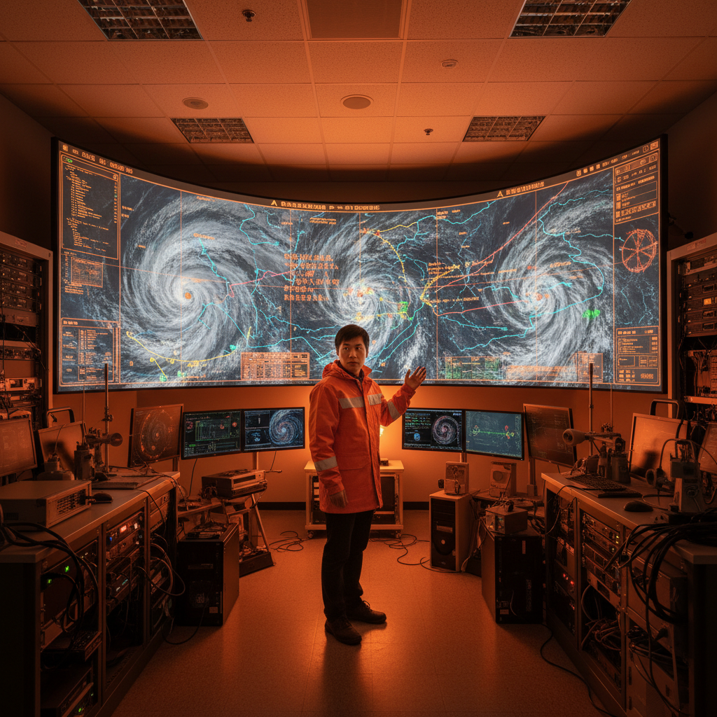 台灣AI融合衛星感測 助攻極端天氣精準預報